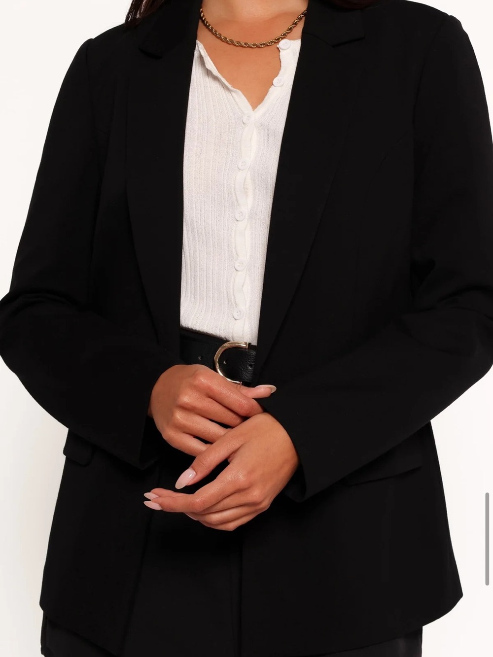 Petal & Pup Black Tailored Blazer - Picture 3 of 6